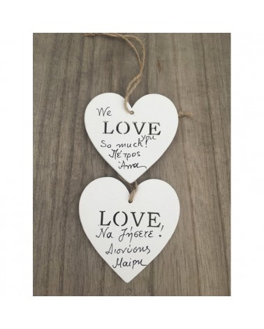 WOODEN HEART WITH CUTTER....