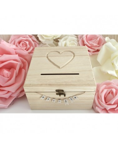 NATURAL BOX WITH CARVED....