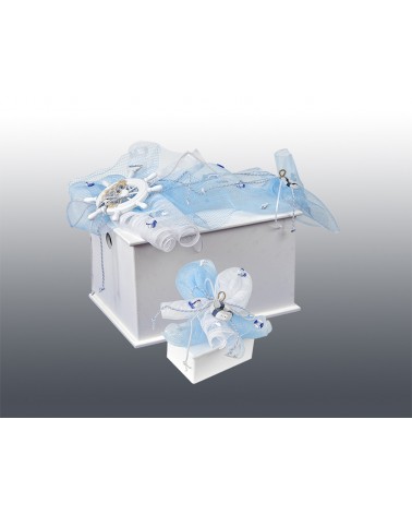 BAPTISM BOX WITH ANCHOR....