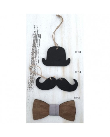 TR33 | WOODEN BOW TIE WITH....